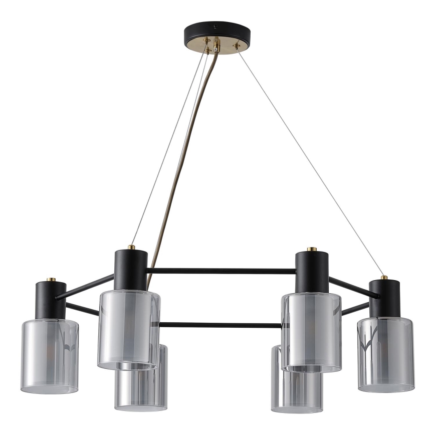 Lustră pe cablu 6xE14/15W/230V