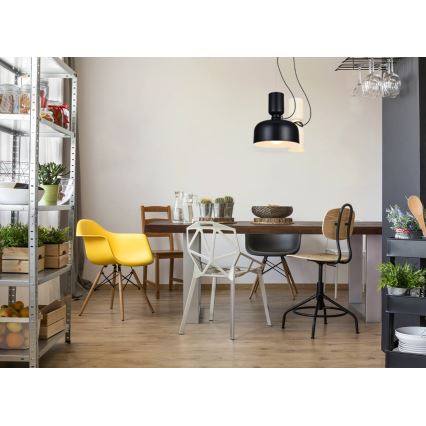 Lustră cablu ABEL 2xE27/11W/230V d. 13 cm crem