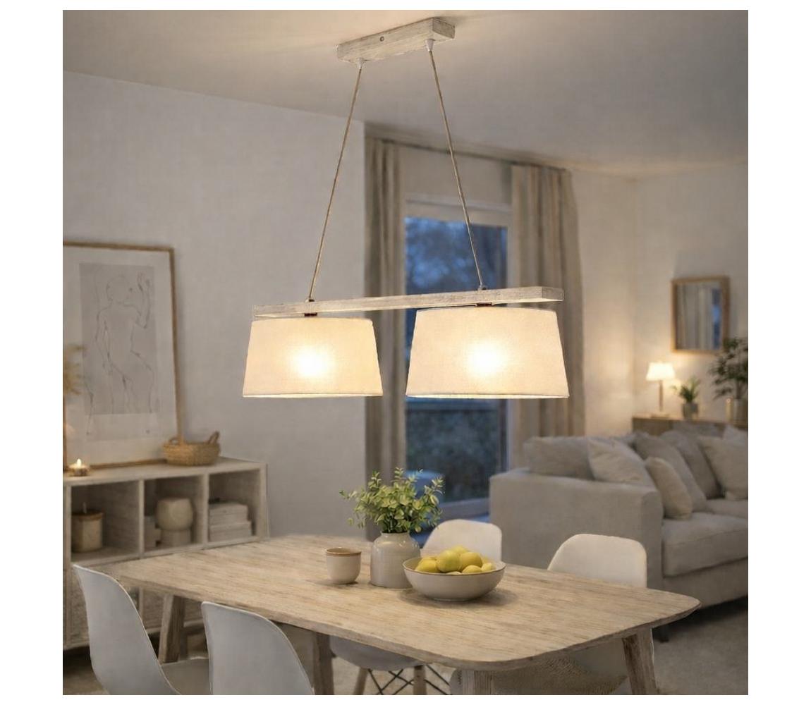 Lustră pe cablu AIDA 2xE27/60W/230V