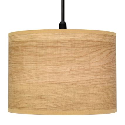 Lustră pe cablu ALBA 1xE27/15W/230V d. 20 cm maro/negru