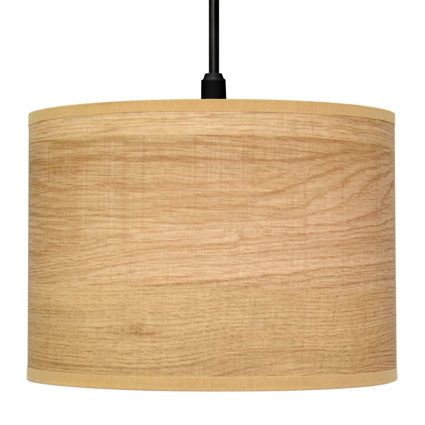 Lustră pe cablu ALBA 1xE27/15W/230V d. 20 cm maro/negru