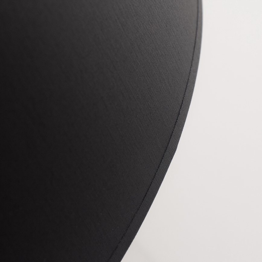 Lustră pe cablu ALBA 1xE27/15W/230V d. 40 cm neagră/aurie