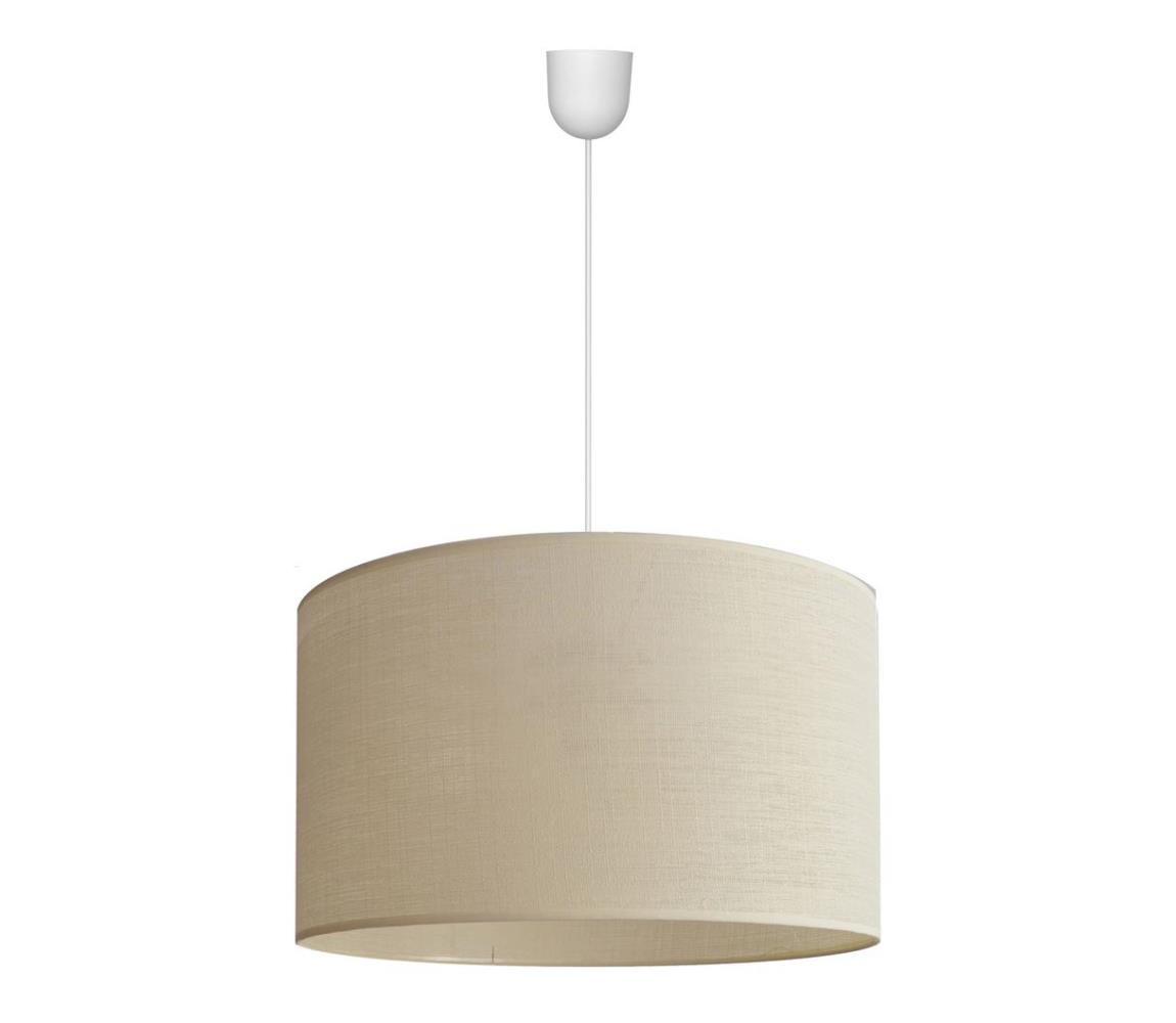 Lustră pe cablu ALBA 1xE27/60W/230V d. 45 cm bej