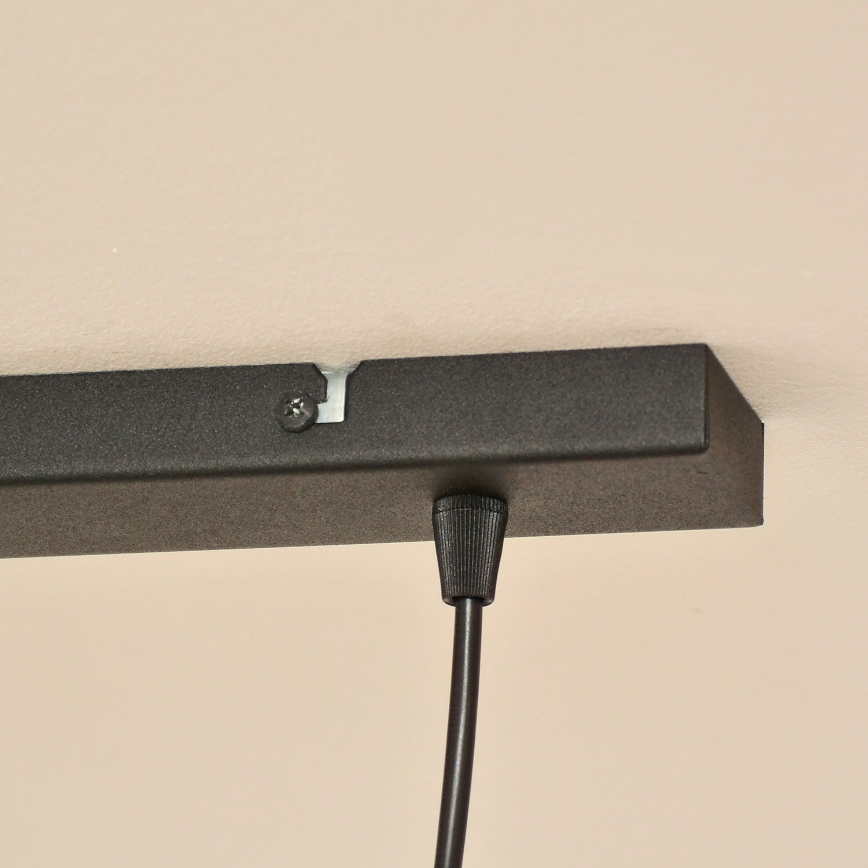 Lustră pe cablu ALBA 2xE27/15W/230V gri