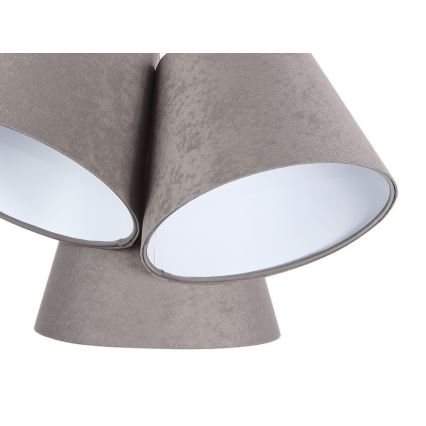 Lustră pe cablu AMBROSIA 3xE27/60W/230V