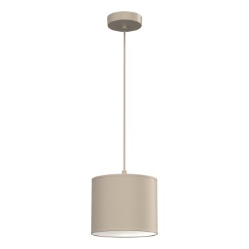 Lustră pe cablu ARDEN 1xE27/15W/230V Ø 18 cm bej