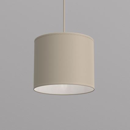 Lustră pe cablu ARDEN 1xE27/15W/230V Ø 18 cm bej