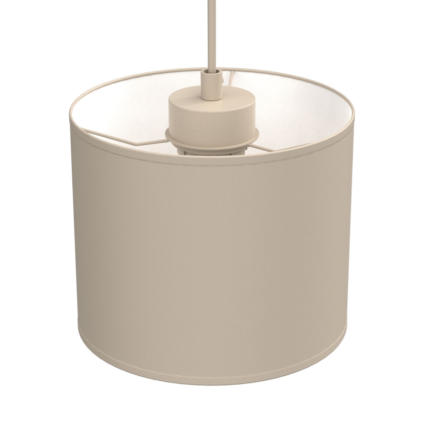 Lustră pe cablu ARDEN 1xE27/15W/230V Ø 18 cm bej
