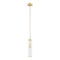 Lustră pe cablu Argon 8489 HAMPTON 1xE14/7W/230V auriu