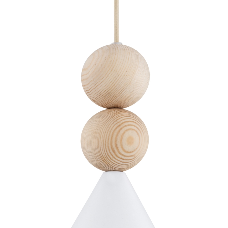 Lustră pe cablu Argon 8632 KEGEL 1xE27/15W/230V alb