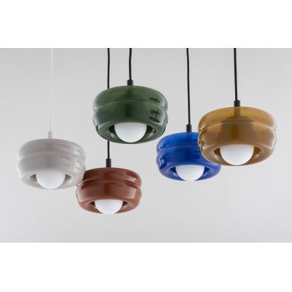 Lustră pe cablu Argon 8815 TEVO 1xG9/4,5W/230V verde