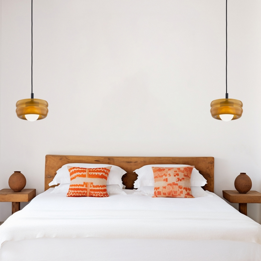 Lustră pe cablu Argon 8816 TEVO 1xG9/4,5W/230V maro/fumuriu