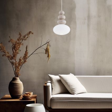 Lustră pe cablu Argon 8819 DIEGO 1xGU10/5W/230V alb/gri