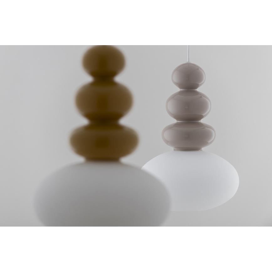 Lustră pe cablu Argon 8819 DIEGO 1xGU10/5W/230V alb/gri