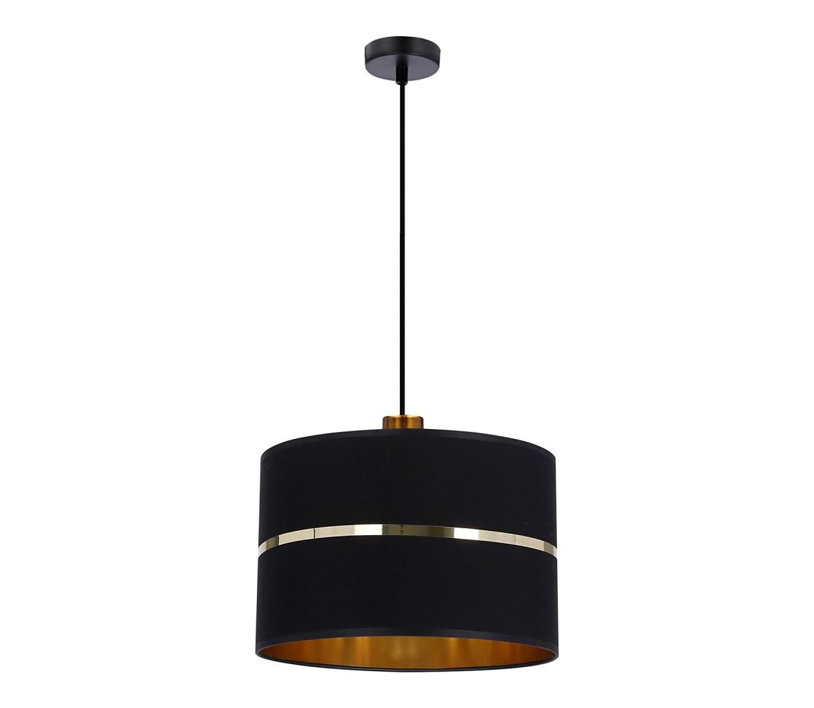 Lustră pe cablu ASSAM 1xE27/60W/230V negru