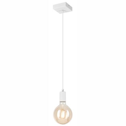 Lustră pe cablu ASTRID 1xE27/60W/230V alb