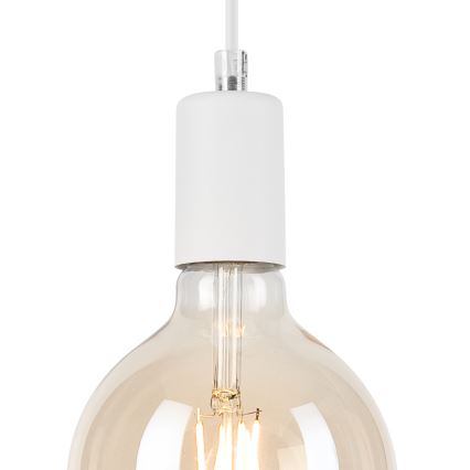 Lustră pe cablu ASTRID 1xE27/60W/230V alb