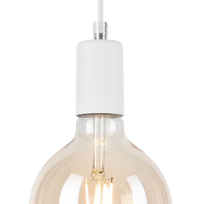 Lustră pe cablu ASTRID 1xE27/60W/230V alb