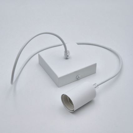 Lustră pe cablu ASTRID 1xE27/60W/230V alb