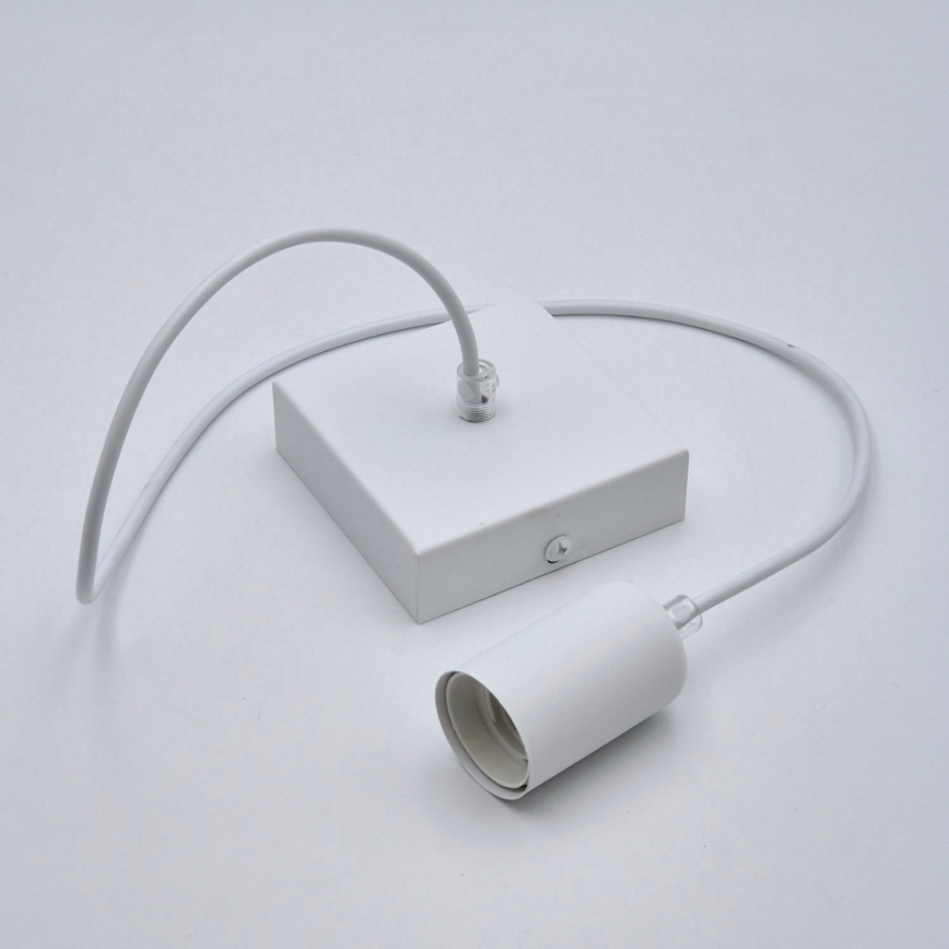 Lustră pe cablu ASTRID 1xE27/60W/230V alb