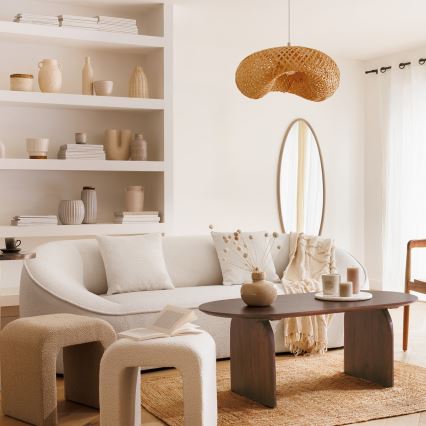 Lustră pe cablu Atmosphera BEDDY 1xE27/40W/230V bambus