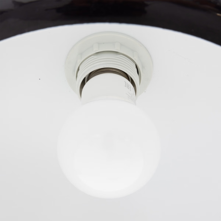 Lustră pe cablu Atmosphera SAVIO 1xE27/40W/230V negru