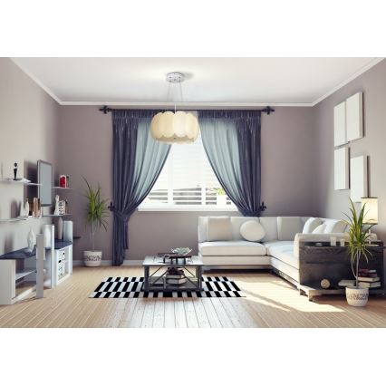 Lustră pe cablu AURORA 5xE27/60W/230V