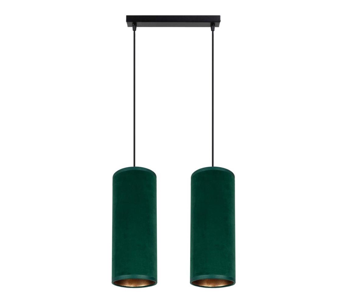 Lustră pe cablu AVALO 2xE27/60W/230V verde