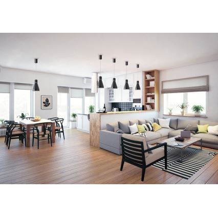 Lustră pe cablu AVALON 1xE27/60W/230V