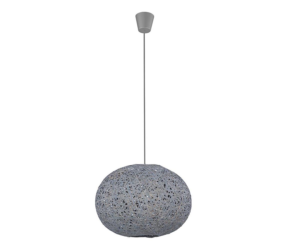 Lustra pe cablu BACKAZ GRAY 1xE27/60W/230V