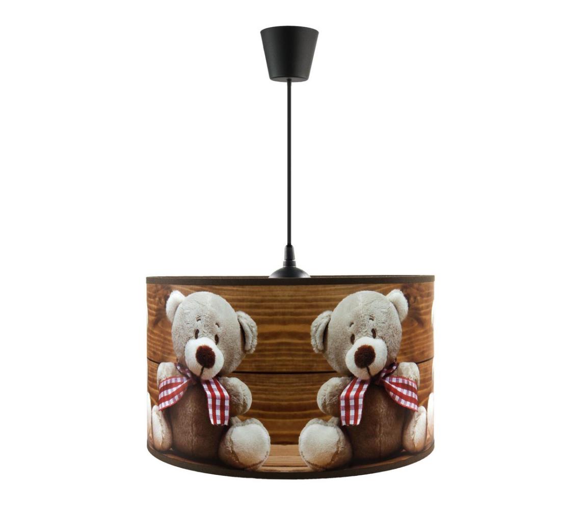Lustră pe cablu BEARS 1xE27/60W/230V