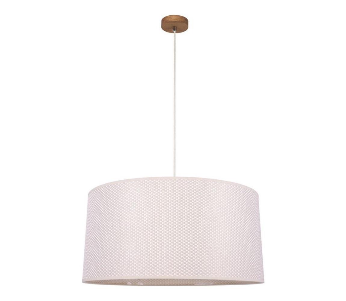 Lustră pe cablu BENITA 1xE27/40W/230V stejar  1017400511529