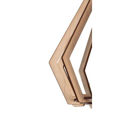 Lustră pe cablu BERGO 3xE27/60W/230V albă