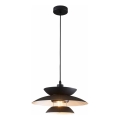 Lustră pe cablu BERIT 1xE27/20W/230V negru