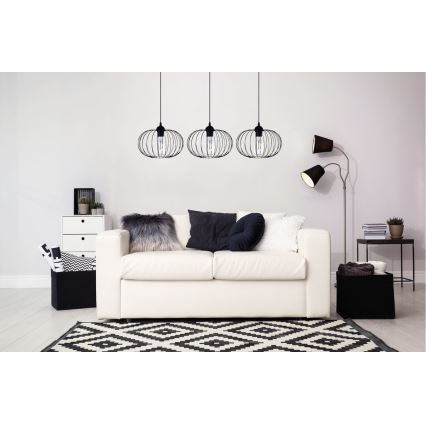 Lustră pe cablu BOCCA 3xE27/60W/230V