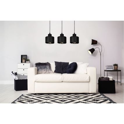 Lustră pe cablu BODO 3xE27/60W/230V