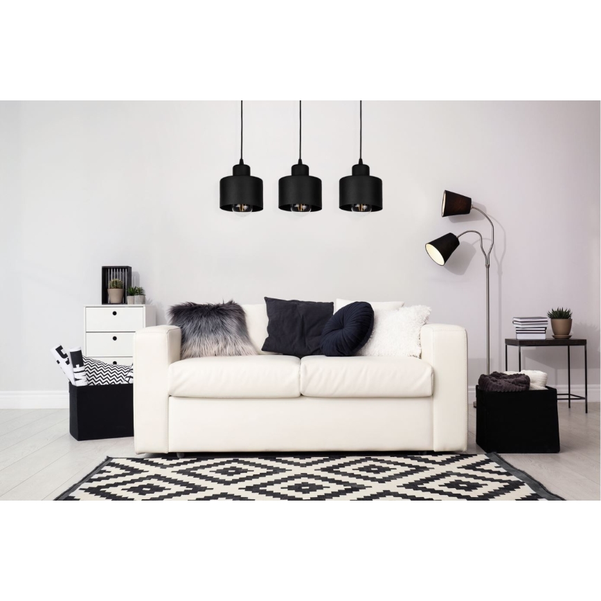 Lustră pe cablu BODO 3xE27/60W/230V
