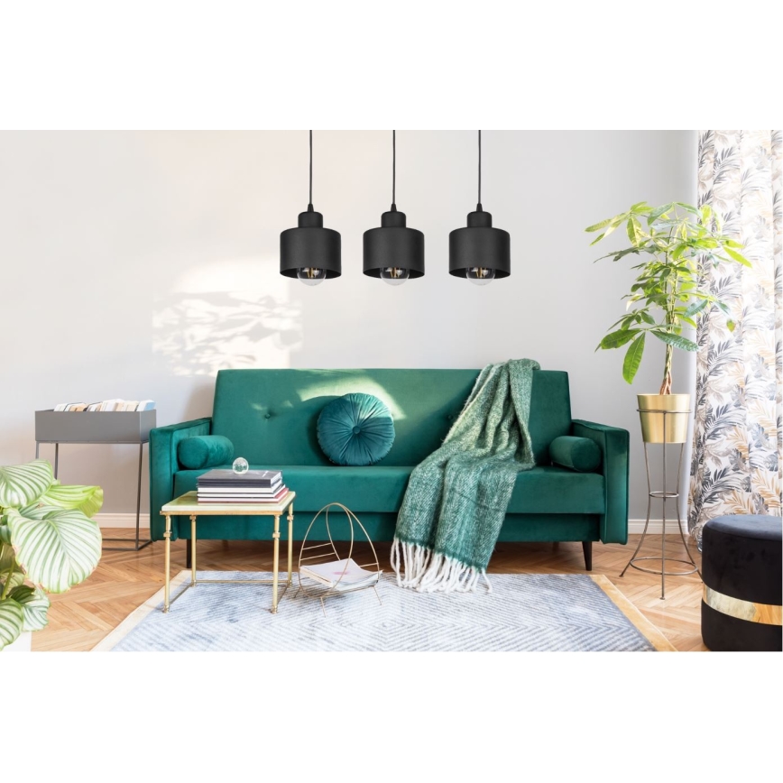 Lustră pe cablu BODO 3xE27/60W/230V