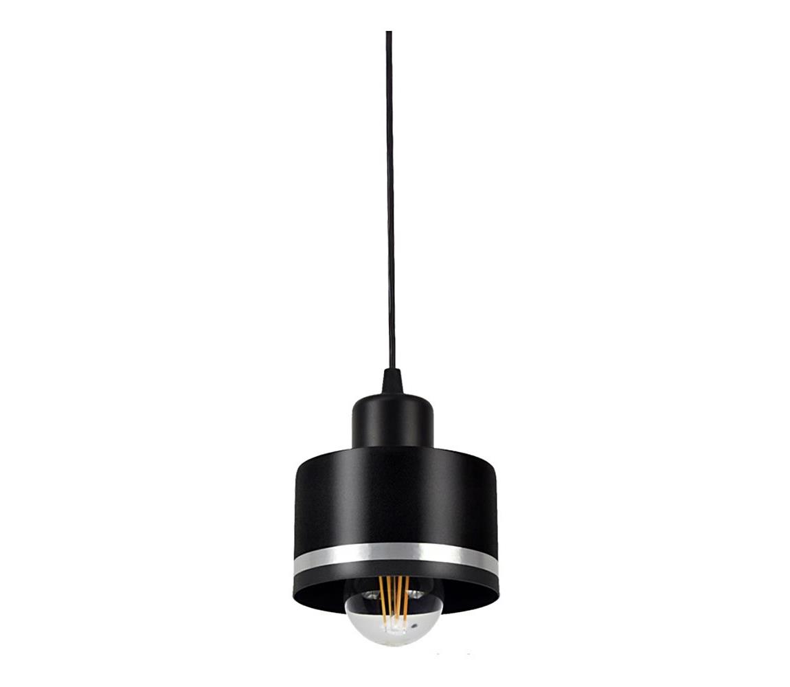 Lustră pe cablu BODO SILVER 1xE27/60W/230V