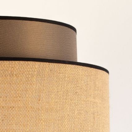 Lustră pe cablu BOHO 1xE27/60W/230V maro/bej