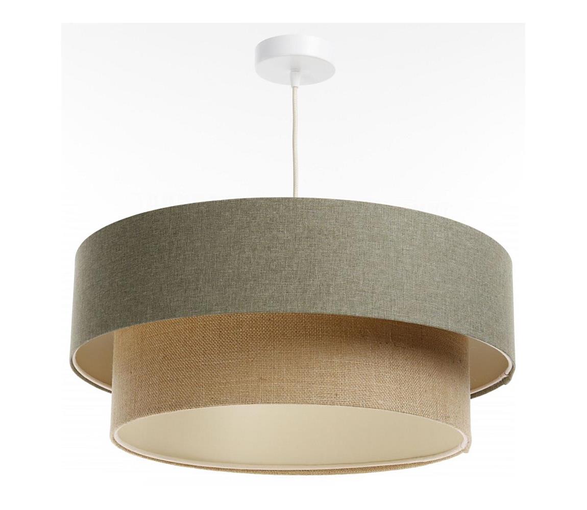 Lustră pe cablu BOHO TRINITI 1xE27/60W/230V gri/bej