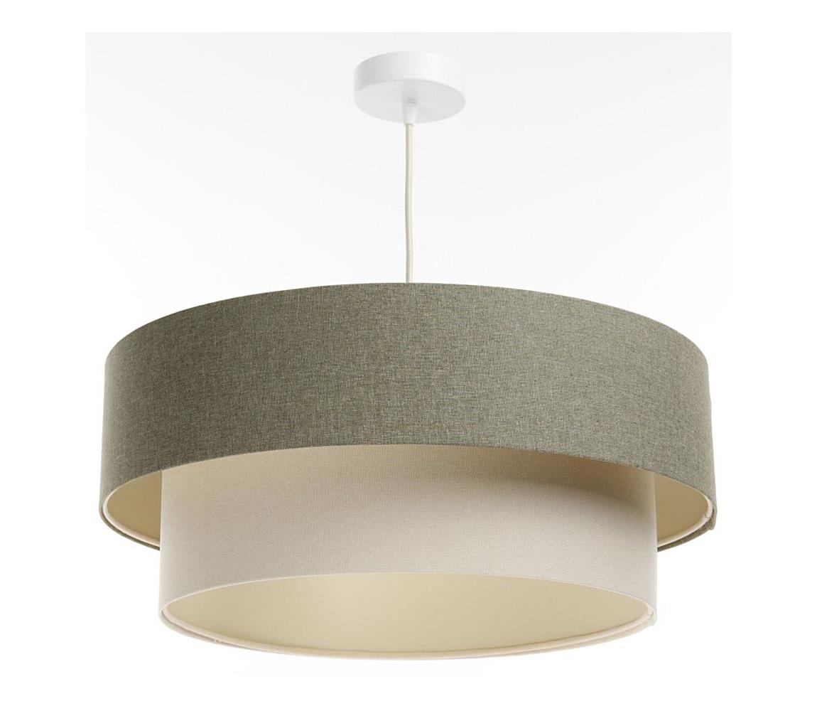 Lustră pe cablu BOHO TRINITI 1xE27/60W/230V gri/crem