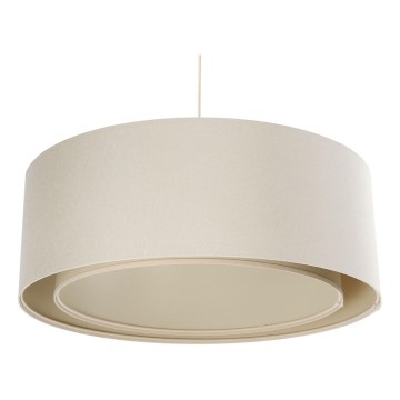 Lustră pe cablu BOHO TRINITI 1xE27/60W/230V Ø 50 cm crem