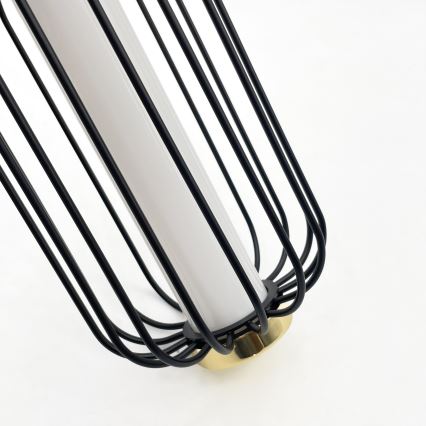 Lustră pe cablu BONNIE LED/15W/230V 3000K, negru