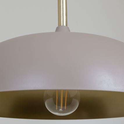 Lustră pe cablu Brilagi ABRAHAM 1xE27/60W/230V d. 35 cm bej