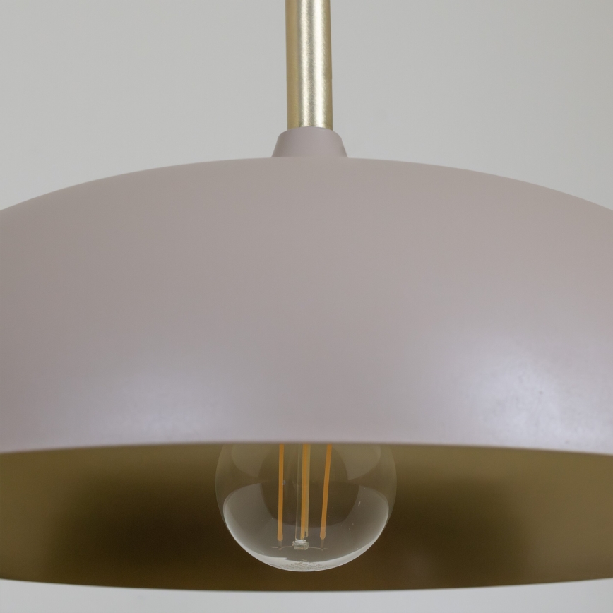 Lustră pe cablu Brilagi ABRAHAM 1xE27/60W/230V d. 35 cm bej