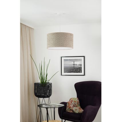 Lustră pe cablu Brilagi BOUCLE ROLLER 1xE27/15W/230V d. 45 cm maro