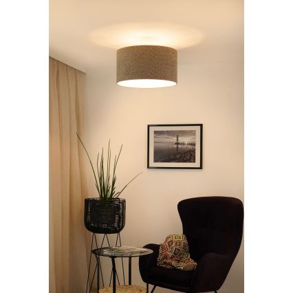 Lustră pe cablu Brilagi BOUCLE ROLLER 1xE27/15W/230V d. 45 cm maro