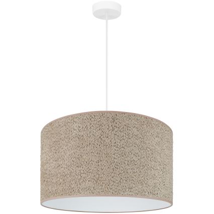 Lustră pe cablu Brilagi BOUCLE ROLLER 1xE27/15W/230V d. 50 cm maro