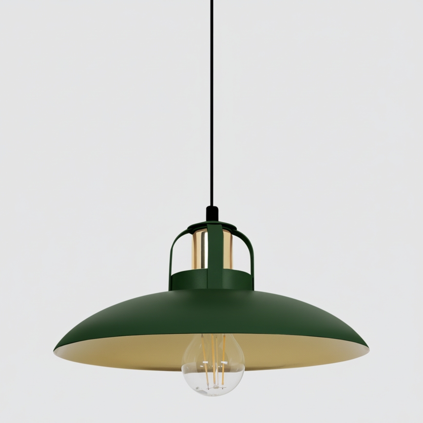 Lustră pe cablu Brilagi FLAMENGO 1xE27/60W/230V verde